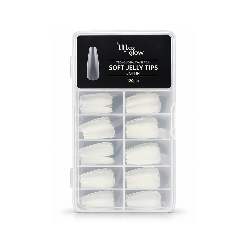 Uñas jelly tips tecnología avanzada 120 piezas
